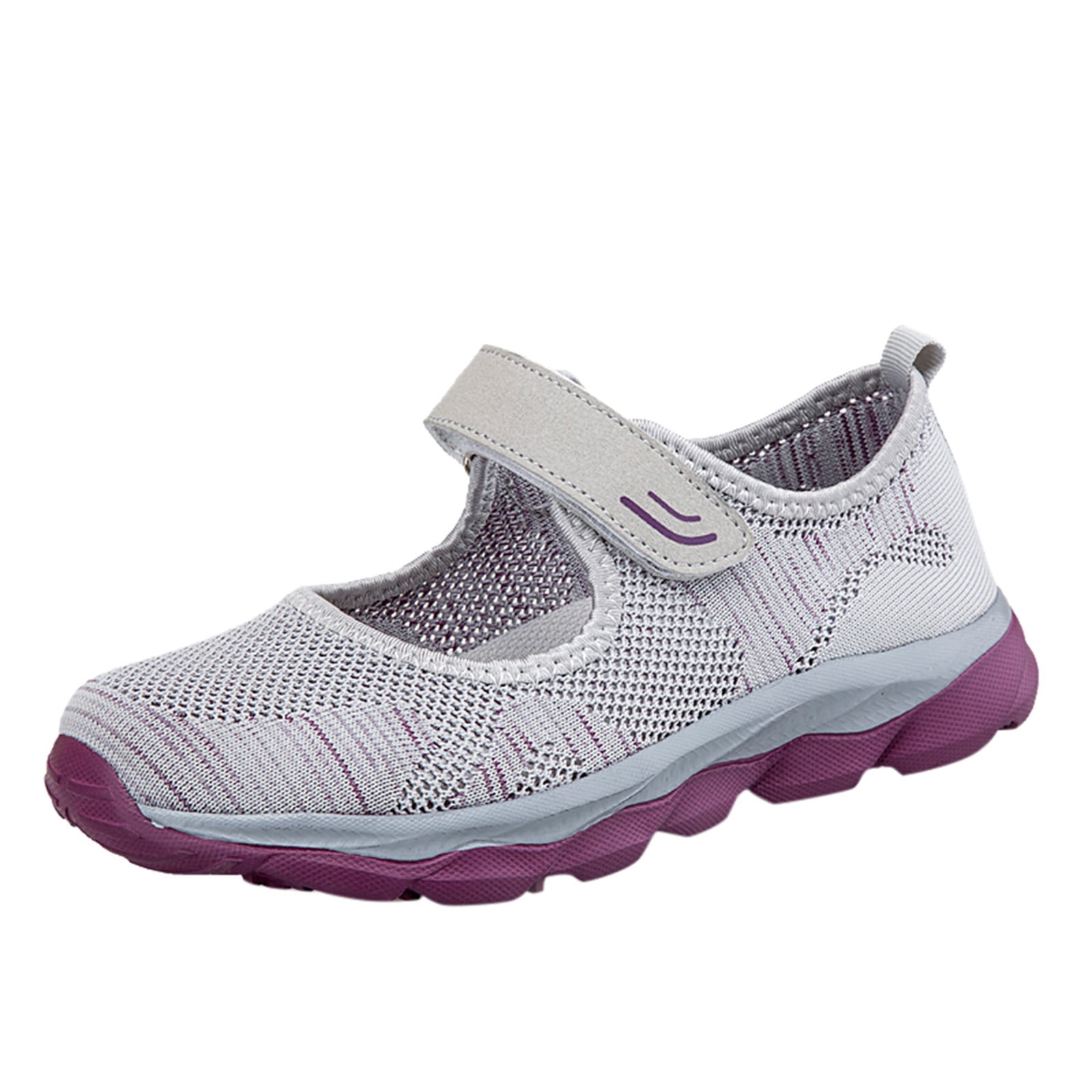 Eashery Shoes Women Sport Tennis Sneakers Comfortable Womens Shoes Sandals Grey 41