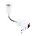 thumbnail image 3 of Convertidor A Granel Ajustable E27, Adaptador De Portalámparas Popar Para Lámpara De Mesa, Focos De Pared, Luces De Escritorio, Luz Muy Popular E Interruptor De Enchufe Delicado, 3 of 5
