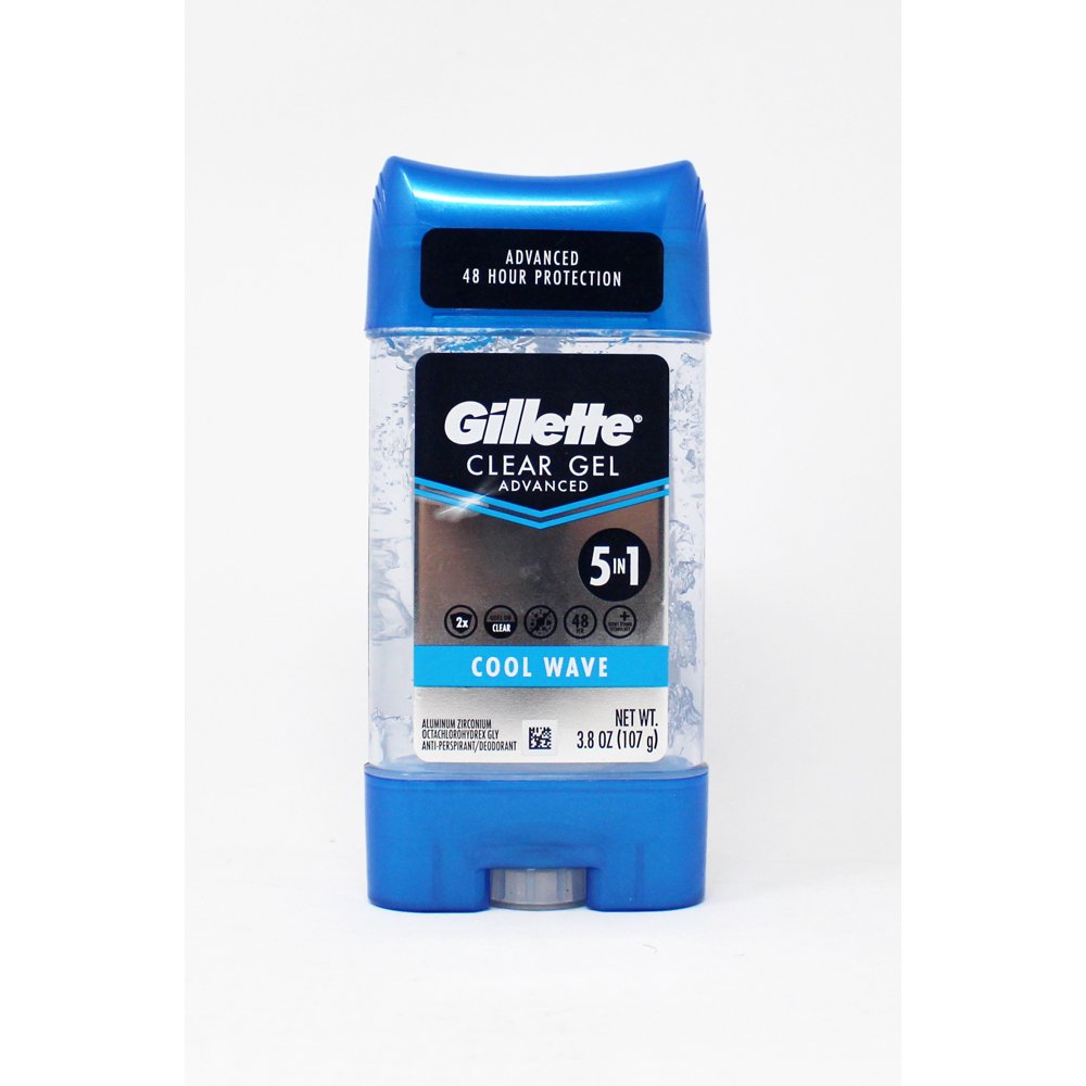 Gillette Clear Gel Advanced AntiPerspirant/Deodorant Cool Wave 3.8 Oz