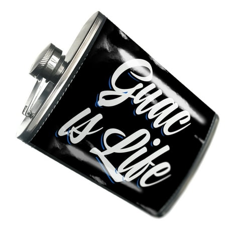 

NEONBLOND Flask Classic design Guac is Life