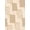 Beige, Pattern 5, variant on ODIKA 2'x3' Khaki Beige Geometric Grid Design Washable Doormat Modern Handwoven Style with Subtle Patterns for Entryway, Kitchen, Laundry Room, Non-Slip, Low Pile