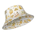 thumbnail image 2 of Kdxio Reflective Bucket Hat - Farm Bee Cute Honey Print Bucket Hat for Men,Women, 2 of 9