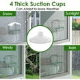 thumbnail image 3 of KORALAKIRI Window Bird Feeder - Transparent Acrylic Bird Feeders for Outdoors - Enhanced Suction Cups, Bird Watching for Cats, Easy-to-Clean, Outdoor Birdhouse Feeder, 3 of 7