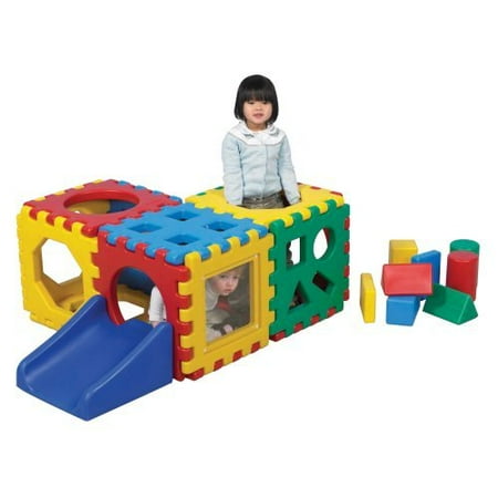 Children's Factory Snap Junior Village Play Cubes