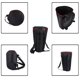 thumbnail image 3 of Estuche para djembé africano de 8 pulgadas, funda de transporte, mochila impermeable, resistente a la lluvia (negro), 3 of 5