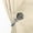Satin Nickel, variant on Central Design 4889-034 Harmony Curtain Holdback Set, Antique Brass - Set of 2