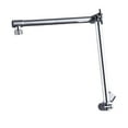 thumbnail image 5 of deevoka Bath Shower Extension Arm 18'' Easy Assemble Adjustable Height Head Extender Chrome, 5 of 9