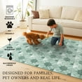 thumbnail image 5 of My Magic Carpet Machine Washable Dula Light Sage Green 3x5 Area Rug - Non-Slip Indoor Rugs for Bedroom, Kitchen, 5 of 6