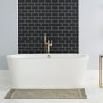 thumbnail image 3 of Jean Pierre Ricardo Cotton Fringe 27 x 45 in. Bath Rug, Linen, 3 of 11