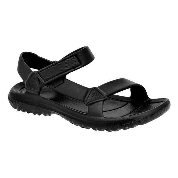 Sandalias clásicas Marca RBBASICS Exterior Sintético Color Negro RBBASICS 101129