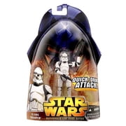 Clone Trooper Action Figure Quick Draw Attack, AFA 90 Star Wars
