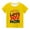 Yellow, variant on Utoimkio Kids Boys Girls Casual Short Sleeve Tops Crewneck T-Shirts Summer Casual Tee Tops for Boys Girls 3-14 Years