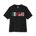 thumbnail image 5 of CHICANO Mexico + USA Flag T-shirt | American Pride 4th Of July | Funny Viral Latino Tees | Unisex - 3 Colors, 5 of 9