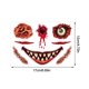thumbnail image 2 of Maojin Decoración de Halloween Decoraciones de Halloween Pegatinas de piel de Halloween Pegatinas de piel de heridas Simulación de piel Piel de cicatriz Piel Cuchillo Simulación Etiq(Buy 2 Get 1 Free, 2 of 2