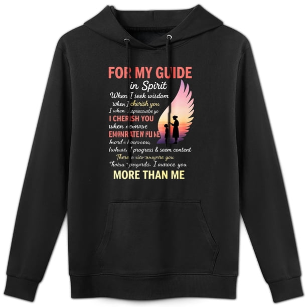 Sudadera con Frase Para Mi Guía En Espíritu Espiritual(L)
