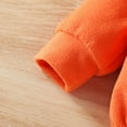 thumbnail image 6 of TBWNWG Baby Halloween Costumes Newborn,Toddler Boys Halloween Pumpkin Romper Soft Hooded Bodysuit Long Sleeve Warm Outfit,Size 18-24 Months, 6 of 8