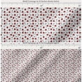 thumbnail image 2 of Soimoi Cotton Cambric Fabric Dot,Floral & Strawberry Fruits Printed Fabric 1 Yard 56 Inch Wide, 2 of 7