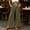 0_ Army Green, variant on Womens Wide Leg Pants, Drawstring Waist with Contrast Color Pockets, Soft Terry Material in Straight Leg Cut for Daily Casual Attire Blue S