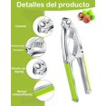 thumbnail image 3 of Cascanueces, 3 Piezas, Zinc Aleación y Acero Inoxidable, Herramientas Para Aplastar Nueces, Ajo Pelado y Mariscos, Imprescindibles Para Cocineros y Amantes Del Marisco, 3 of 4