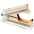 thumbnail image 4 of OfficeGoods Acrylic Desk Set with Ruler Scissor and Staple Remover Gold Home Office Supplies, 4 of 6