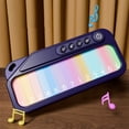 thumbnail image 2 of ToyKingdee Travel Toys, Light up Mini Keyboard Pocket Piano Preschool Learning Musical Small Music Toys, 2 of 6