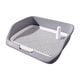 thumbnail image 3 of Bandeja sanitaria para perros, bandeja para orinar en interiores, antisalpicaduras para orina de mascotas en interiores y exteriores. Gris, 3 of 9