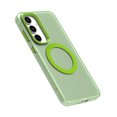 thumbnail image 5 of Back Case for Samsung Galaxy S24 FE, Compatible with Magsafe Clear Back Anti-Scratch Shockproof Drop Protective Ultra Slim Anti-Slip Anti-Yellowing Thin Phone Cover for Samsung Galaxy S24 FE, Green, 5 of 6