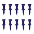 thumbnail image 2 of 10 tees profesionales de golf, clavos de golf de plástico 37 mm, 2 of 8