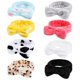 thumbnail image 1 of Paquete de 8 diademas de spa, diadema de maquillaje de lana coral, diadema cosmética para lavar la cara, diademas con lazo para ducha, diademas de tela de rizo para mujeres, banda para el cabello faci, 1 of 3