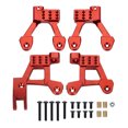thumbnail image 1 of fastboy 4pcs 1/10 Aluminum Alloy Front Rear Shock Absorber For SCX10 90046 Crawler Smooth RC Car Accessories Replacement Parts Red, 1 of 6