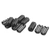 Unique Bargains Unique Bargains 6 Pcs 4mm Dia Black Clip On EMI RFI Noise Ferrite Core Filters