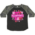 thumbnail image 3 of Inktastic Happy Valentine's Day with Hearts Boys or Girls Toddler T-Shirt, 3 of 5
