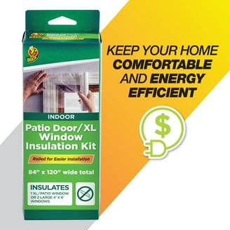 Frost King Shrink Film Window Insulation Kit For Patio Door Or Picture Windows-P (並行輸入品) Frost King Window Film Installation Kit EZ833 at Lowes.com