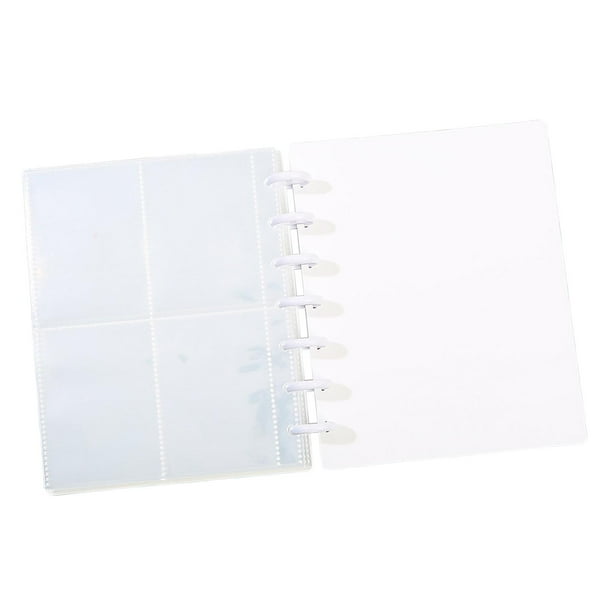 Mini álbum de fotos Álbum de fotos de 3 pulgadas con 160 bolsillos, cuaderno recargable, cámara instantánea, libro, tarjeta, protectores, páginas de manga, portátil para