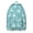 Greenish-blue-25, variant on Puppy Paw Print Backpack, Lightweight School Bag with Adorable Dog-Themed Print and Whimsical Cartoon Design