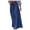 Dark Blue, variant on Fartey Womens Elegant Tied Wide-Leg Denim Pants Casual Loose High Waist Loose Floor Length Jean Trousers with Pockets
