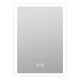 thumbnail image 5 of HOMLUX Rectangular Frosted Edge LED Mirror 48x 36, 5 of 5
