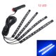 thumbnail image 1 of 4x LED Coche Interior Impermeable LED Iluminación Interior Decoración de Lámpara, cendedor piezas de luz 12 LED Macarena Atmosphere Lamps Interior nuevo, 1 of 8