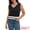 Black White, variant on DARING DIVA Women's Cropped Sweater Vest Summer Tank Tops S Apricot Green