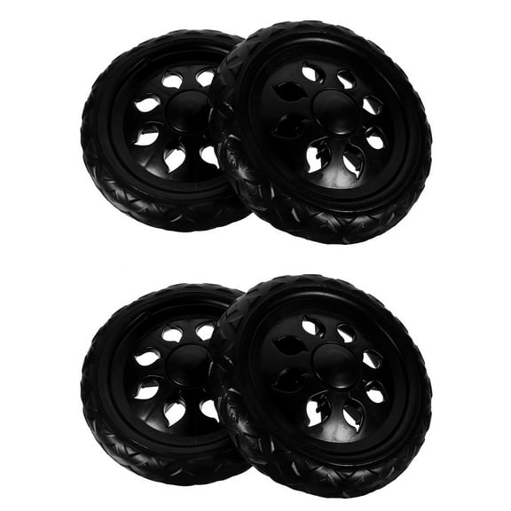 Set of 2 Grocery Trolley Replacement Wheels Shopping Cart Baby