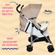 thumbnail image 5 of Carriola Bastón Plegado Compacto Viajera iBaby Piegato Ultra Ligera cafe, 5 of 9