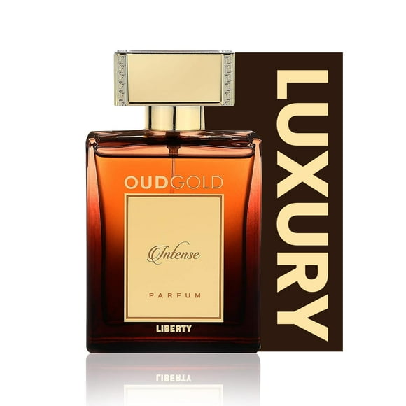 Perfume Liberty Luxury OudGold Intense French Parfum para hombre, 100 ml