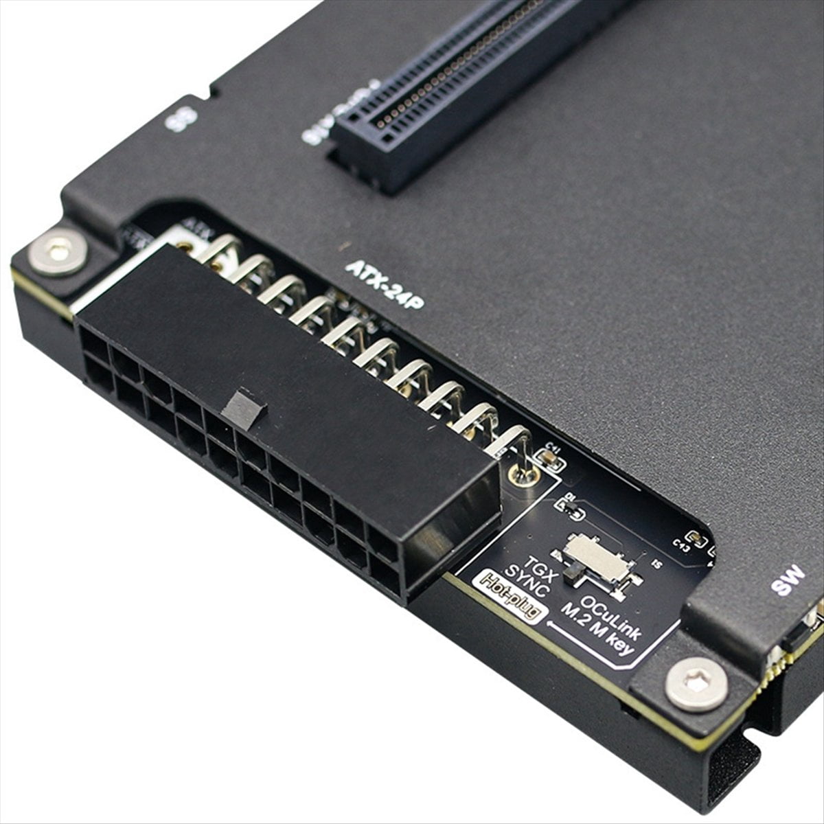 OCuLink External Graphics Docking Station OCuP4V2 Signal Enhancement Chip PCI-E4.0 Docking Station