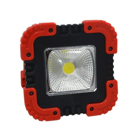 

Solar Led Work Light Rechargeable Emergency Flood Lamp Floodlight For Camping Hiking Car Repairing