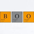 thumbnail image 2 of CafePress - Periodic Boo Body Suit - Baby Light Bodysuit, Size Newborn - 24 Months, 2 of 4