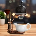 thumbnail image 6 of deevoka Coffee Dripper Holder Tea Filter Bag Bracket Reusable Accessory Tea Infuser Tea Strainer Bracket Coffee Filter Rack for Table Rose Gold, 6 of 9