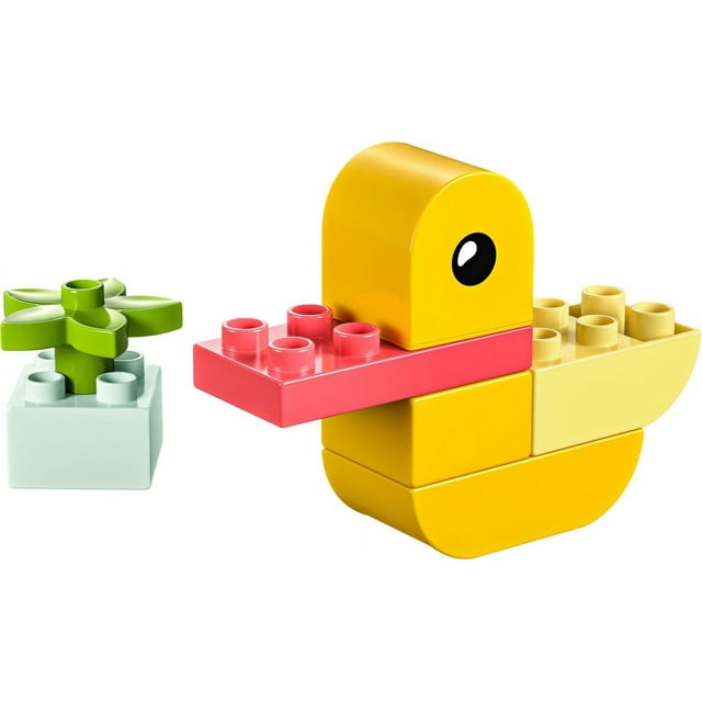 LEGO DUPLO My First Duck Building Toy - Build 4 Different Ways - Great Gift for Toddlers - 30673