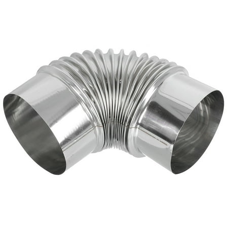 

Tents Gas Vent Elbow Wood Stove Pipe Chimney Exhaust Pipe Outdoor Tent Stainless Steel