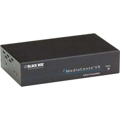 Black Box Mediacento Vx 4-port Transmitter - 1 Input Device - 1 Output ...