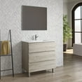 thumbnail image 2 of DAX Costa Engineered Wood Single Vanity Cabinet, 32", Pine, 2 of 3